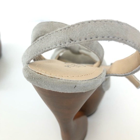 ♦️SOLD♦️PLEASURES Day & Night Swan Taupe Heel Sand - Picture 11 of 12